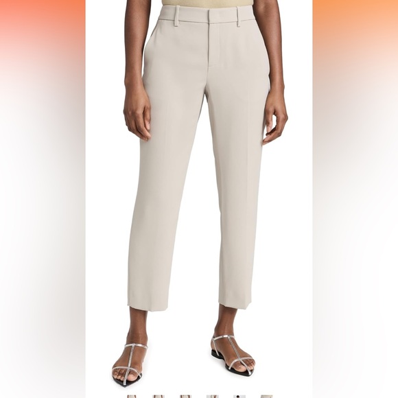 Vince Women's Crepe Tailored Straight Leg - Picture 3 of 11